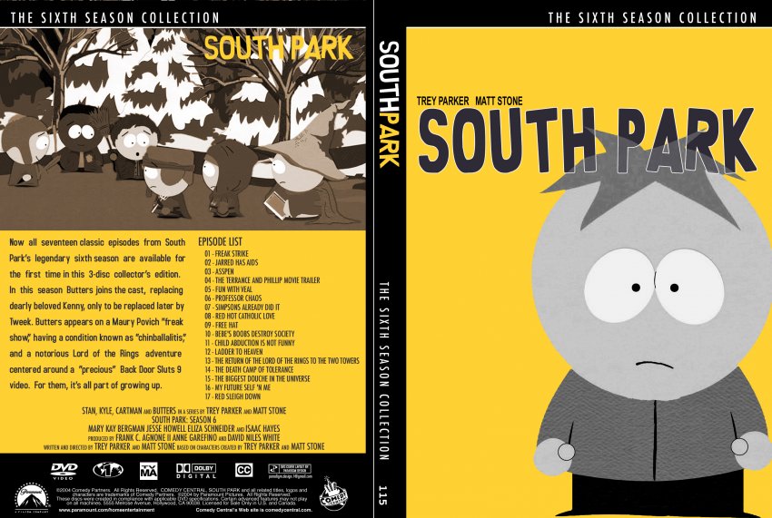 South Park: Season 6 ~ the Criterion Collection