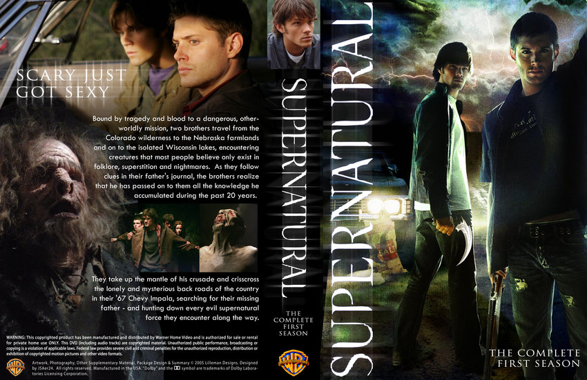 supernatural dvd covers