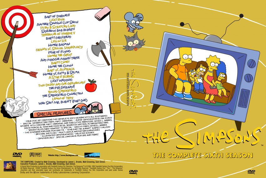 Simpsons, The: Season 6