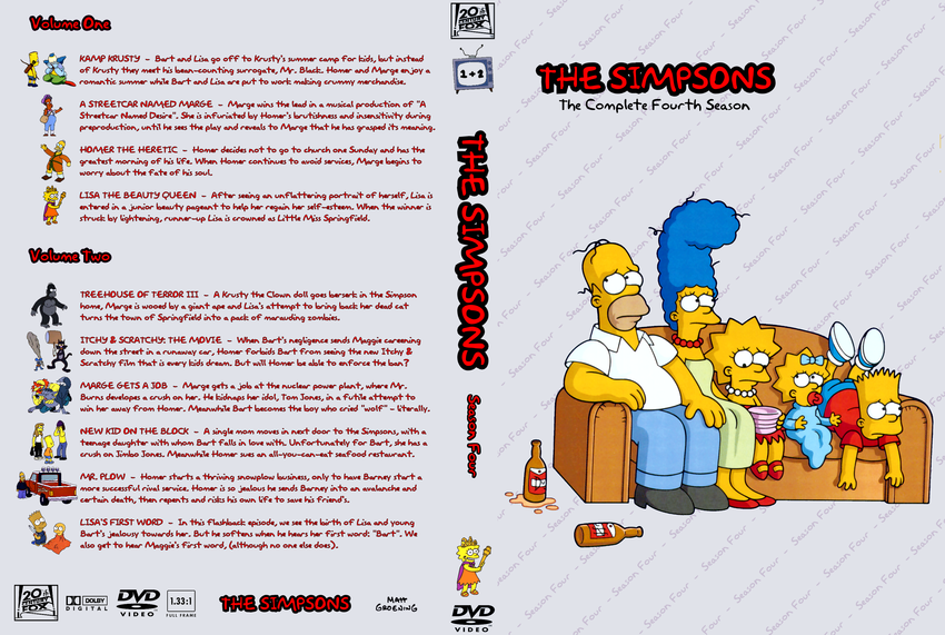Simpsons Season 4 Disc 1 2