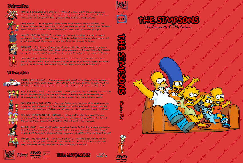 Simpsons - Season 5 - Volume 1 & 2