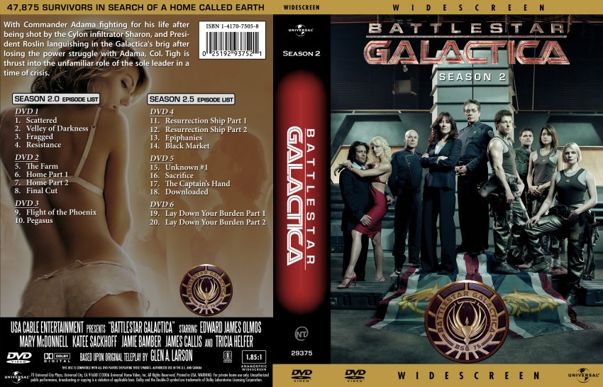Battlestar Galactica Season 2 Slim 6