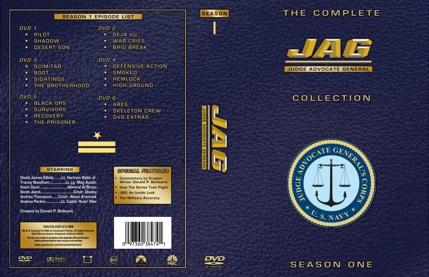 JAG Season 1 Slim 6