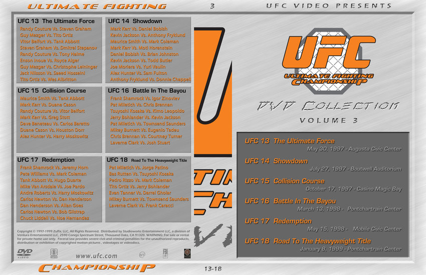 UFC Slim 6 Vol 3