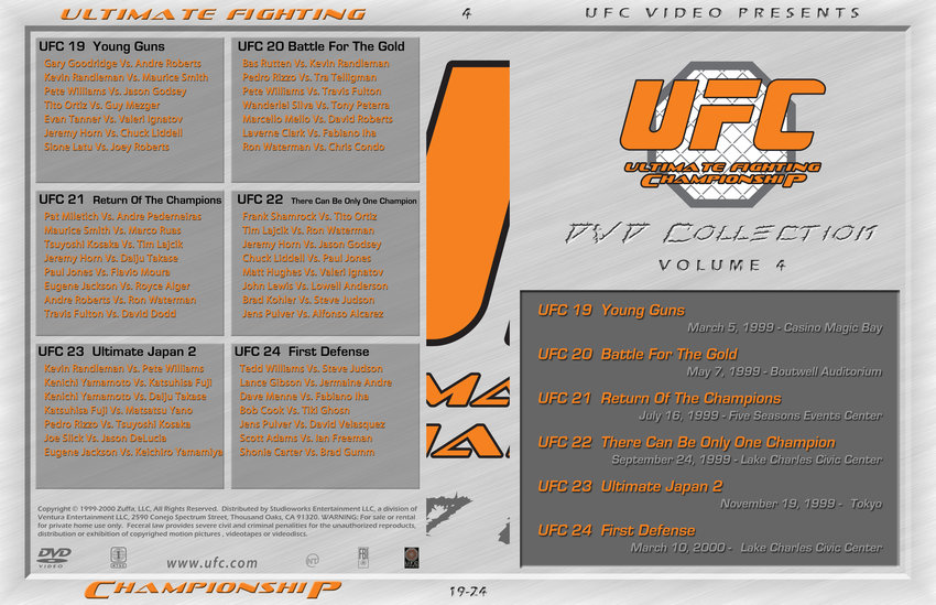 UFC Slim 6 Vol 4