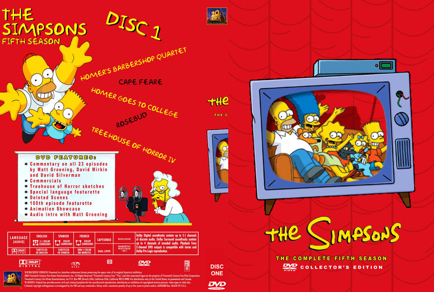 Simpsons S5 D1