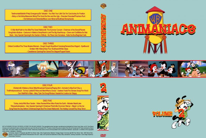 Animaniacs Volume 2 - TV Cartoon Collection