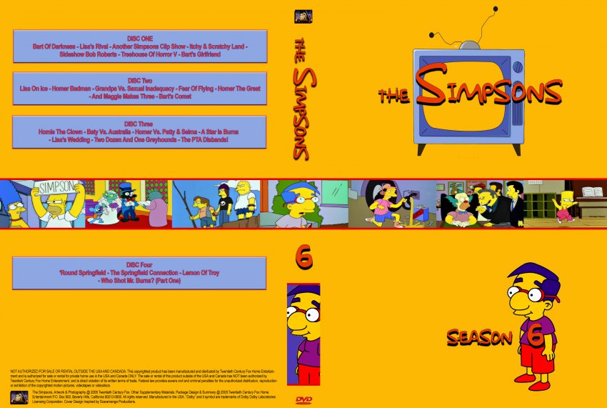 the simpsons all seasons dvd