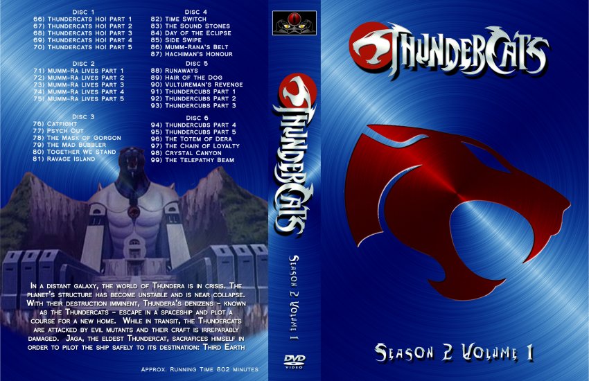 Thundercats Season 2 Volume 1