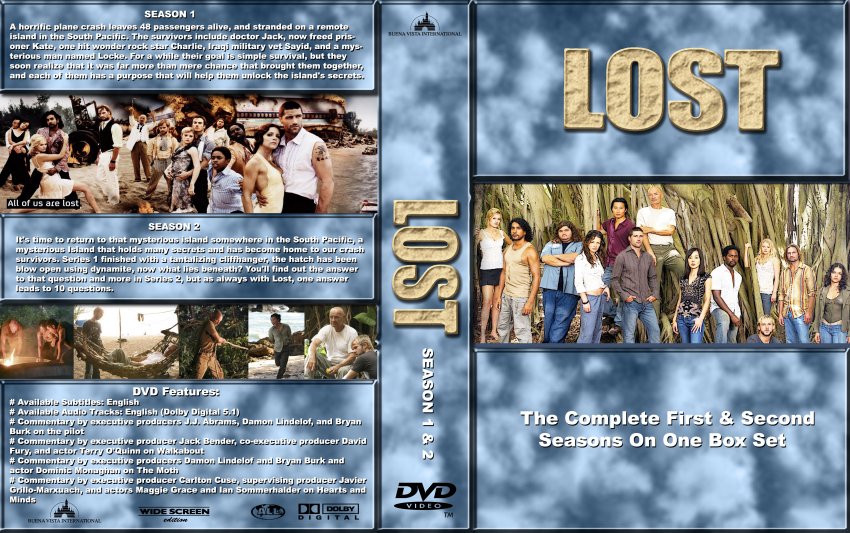 lost season 1 & 2 box set