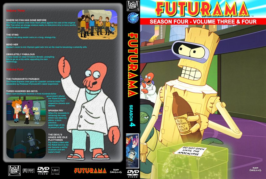 Futurama The Complete 4th Season Disc 2