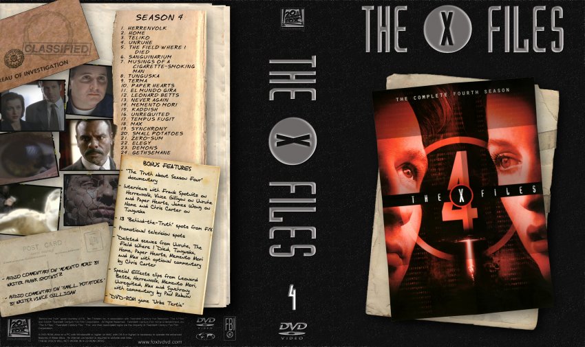 X-Files The Complete 4th Season