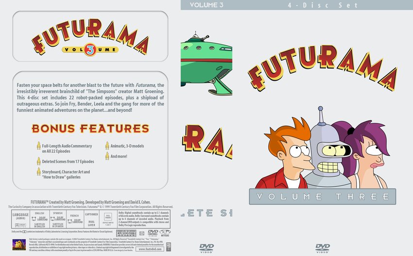 Futurama Volume 3 cstm