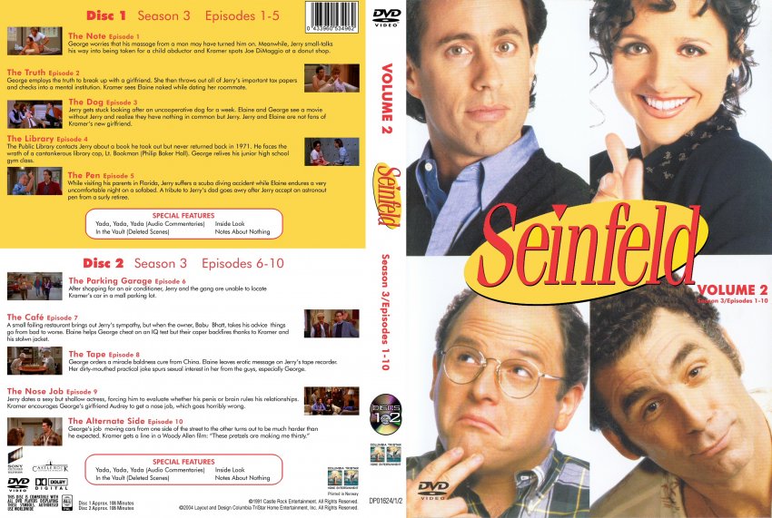 Seinfeld Season 3 Part 1