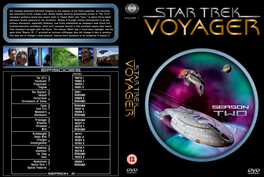 voyager season 2 vol 1