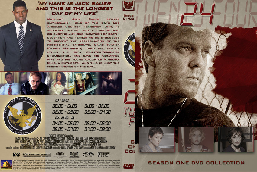 24 - First Season (Disc 1 & 2)