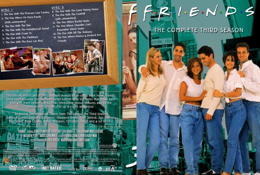 Friends - Season 3 (Discs 01-02)