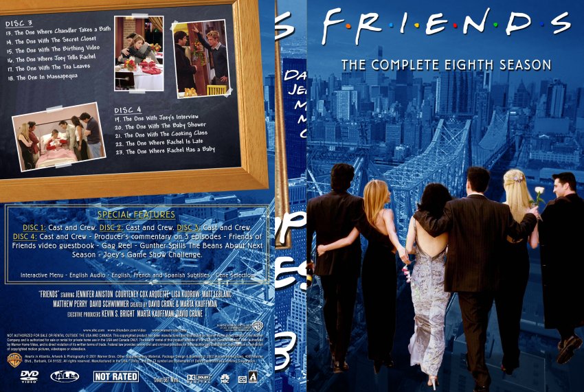 friends season 8 cast