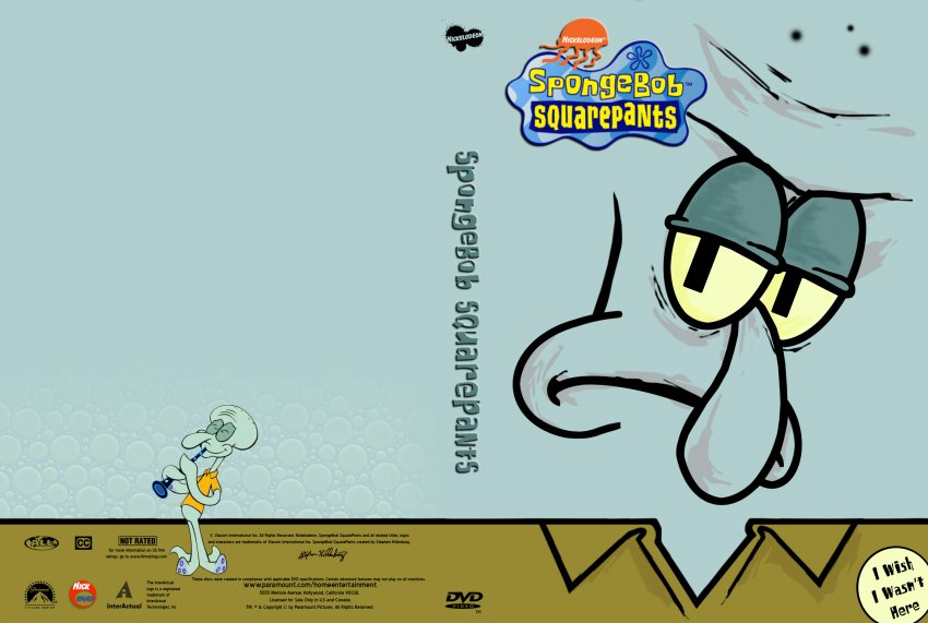 SpongeBob Character Cover - Squidward