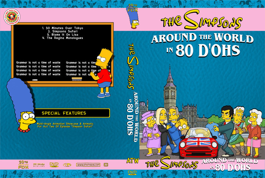 the simpsons around the world in 80 d'ohs