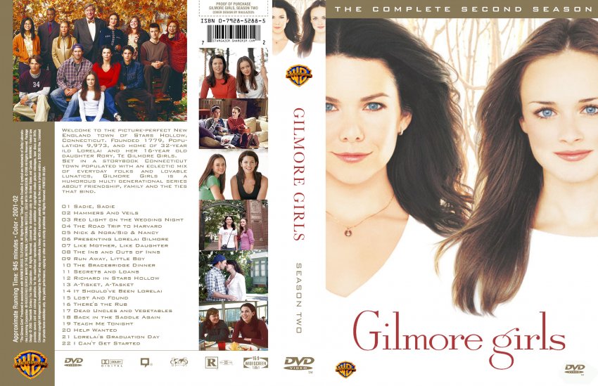 Gilmore Girls Season 2 - TV DVD Custom Covers - 7421Gilmore Girls ...