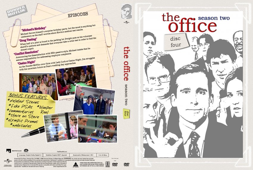 The Office Season Two Disc Four