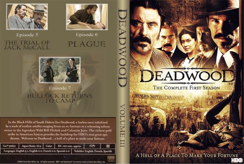 Deadwood Season 1 Volume 3