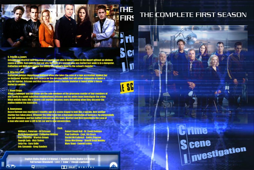 CSI - Season 1 Disc 2