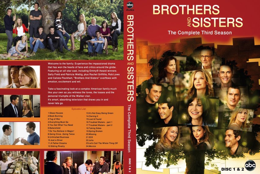 Brothers & Sisters Season 3 Disc 1&2