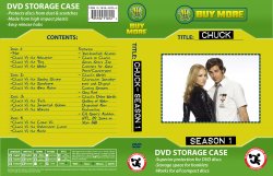 Chuck Season 1 - 1" Spine