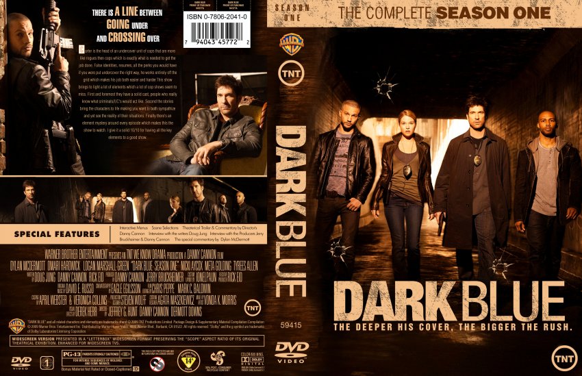 Dark Blue Season 1 - TV DVD Custom Covers - Dark Blue Season One :: DVD ...