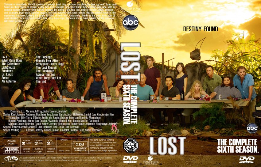 Lost Season 6 Tv Dvd Custom Covers Lost Season 6 English Custom F1 Dvd Covers 1450