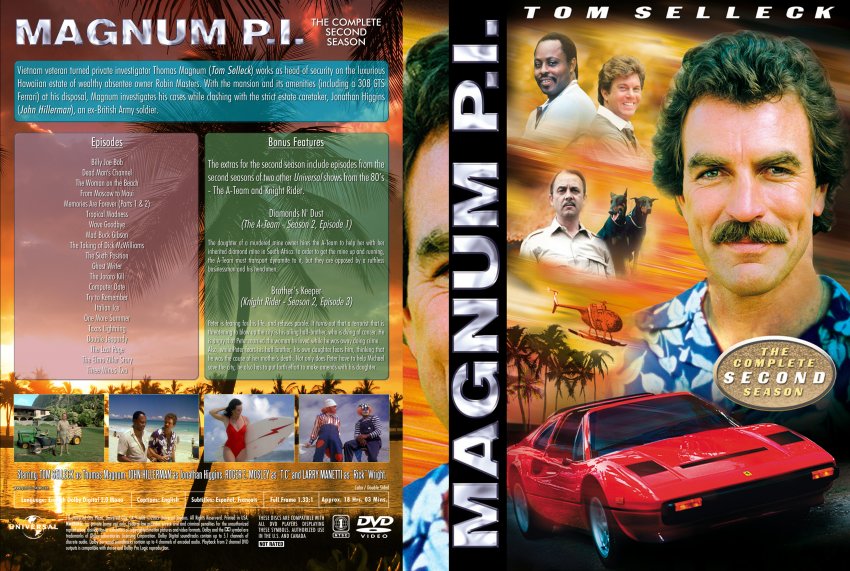 Magnum P.I. - Season 2 (Slim Spanning Spine)