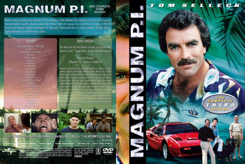 Magnum P.I. - Season 3 (Slim Spanning Spine)