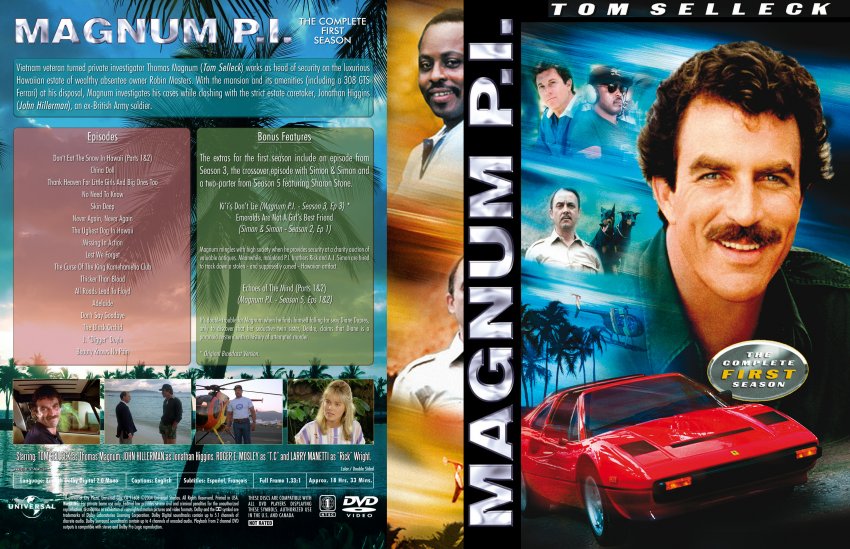 Magnum P.I. - Season 1 (Spanning Spine)