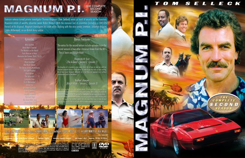 Magnum P.I. - Season 2 (Spanning Spine)