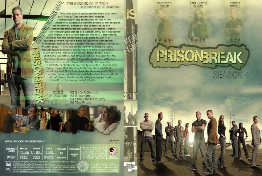 Prison Break Season 4 Dvd 2