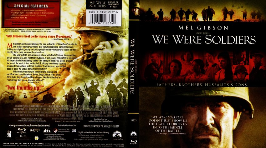 We Were Soldiers - Movie Blu-Ray Scanned Covers - We Were Soldiers ...