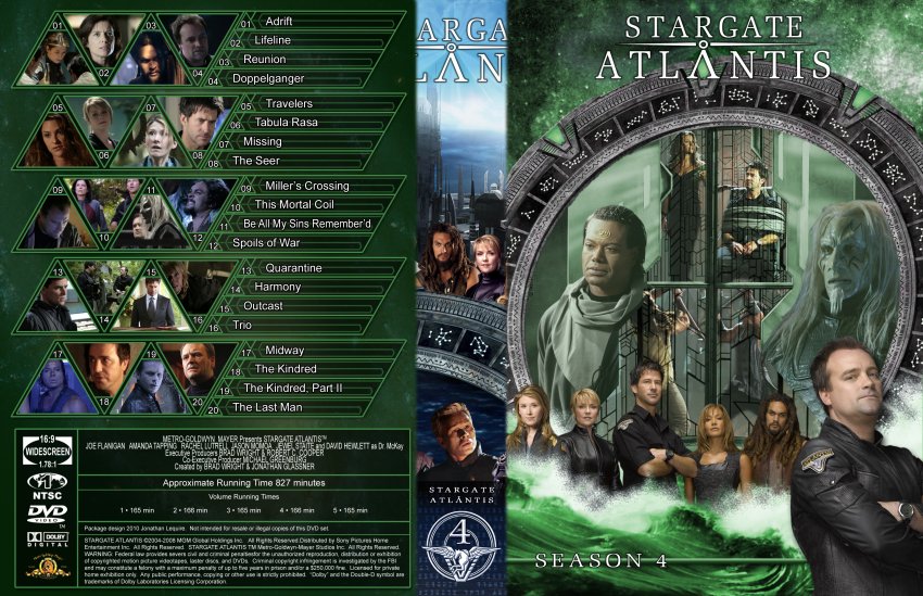 Season 4 - Stargate Atlantis Friend and Foe Collection