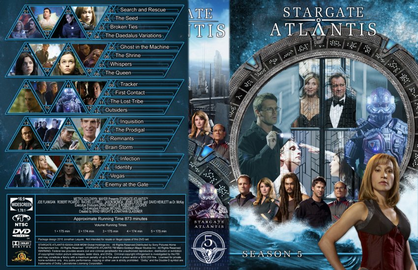 Season 5 - Stargate Atlantis Friend and Foe Collection