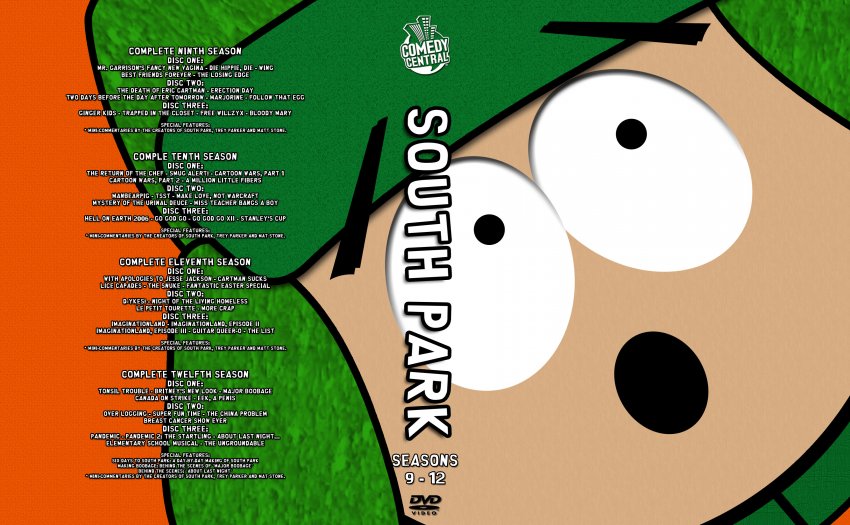 South Park Seasons 9 - 12