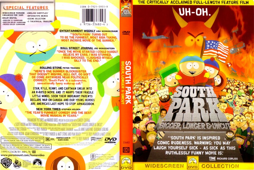 south park bigger louder and uncut