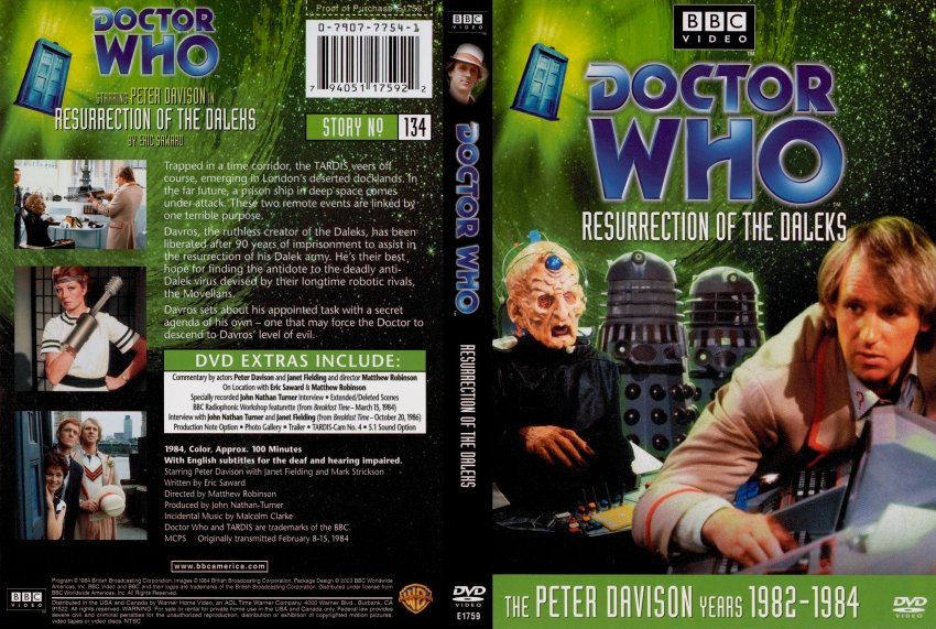 Doctor Who - Resurrection Of The Daleks