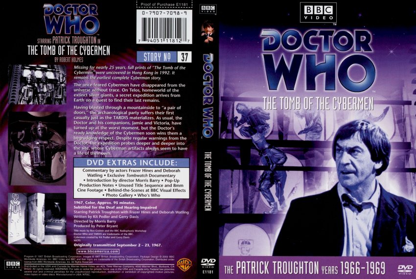 Doctor Who - The Tomb Of The Cybermen