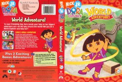 Dora The Explorer DVD Empire World Adventure