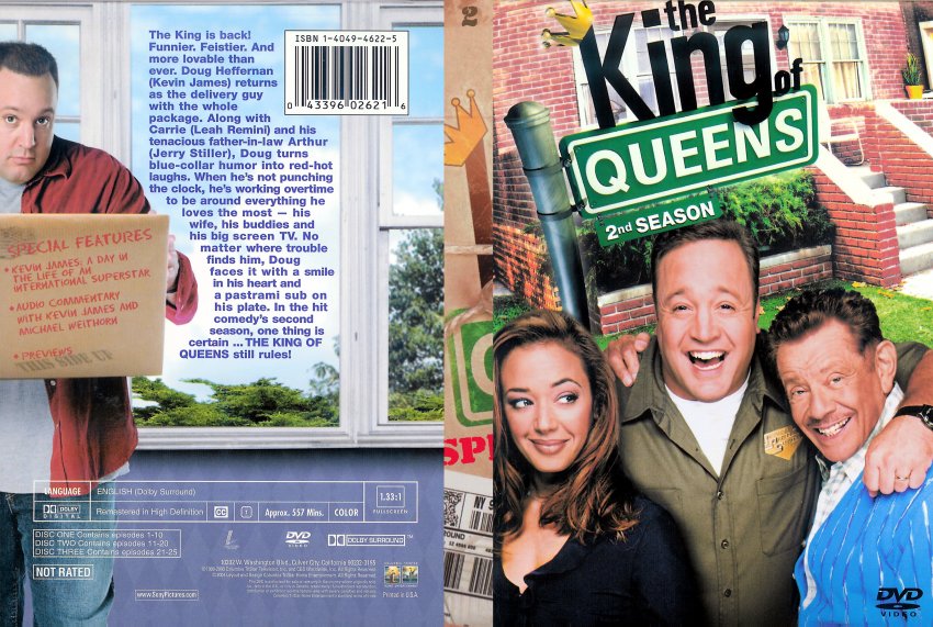 King of Queens Season 2 Spanning Spine