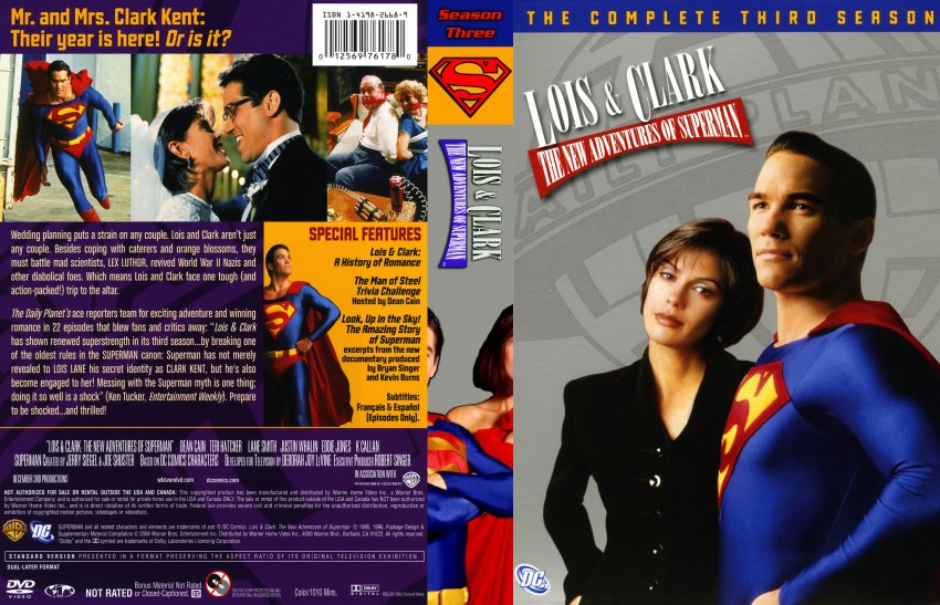 Superman (Lois & Clark) Complete Series (Spanning Spine) (26mm Cases)