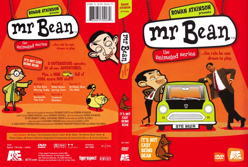 Mr Bean The Animated Series: It's Not Easy Being Bean - TV DVD Scanned ...