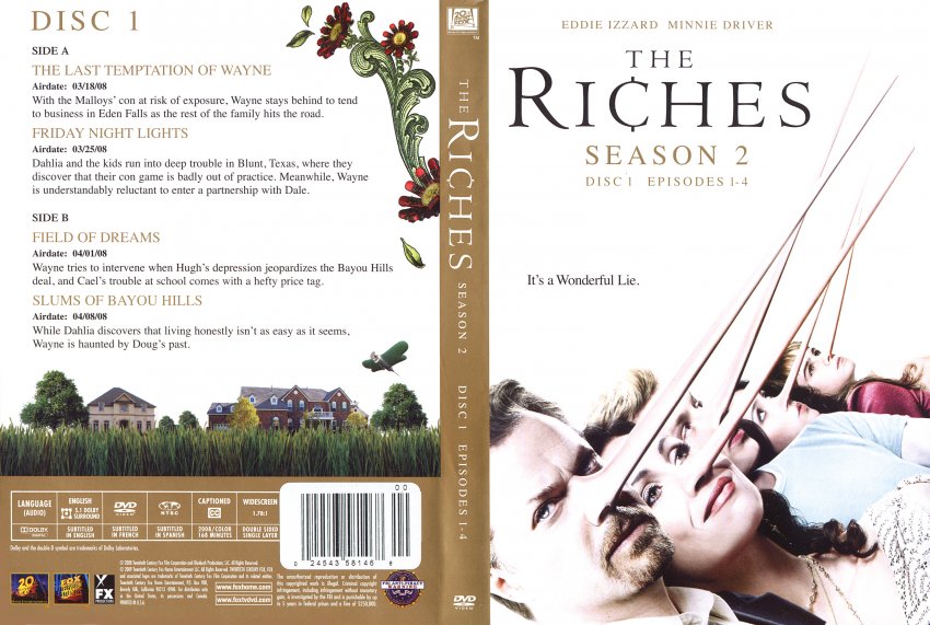 The Riches Season 2 Disc 1