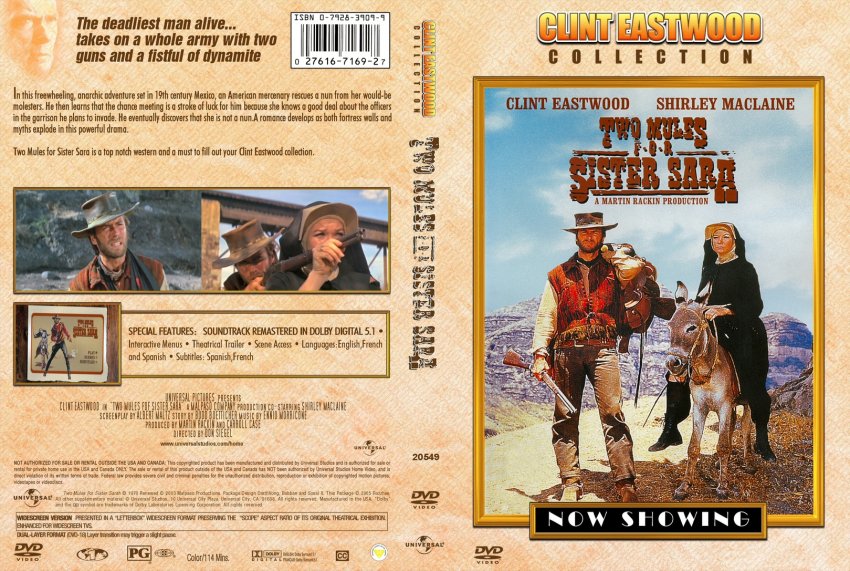 Clint Eastwood Collection Two Mules For Sister Sara